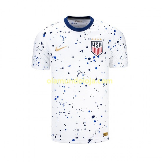 Camisola Estados Unidos Homem Equipamento Primeiro 2023 Manga Curta